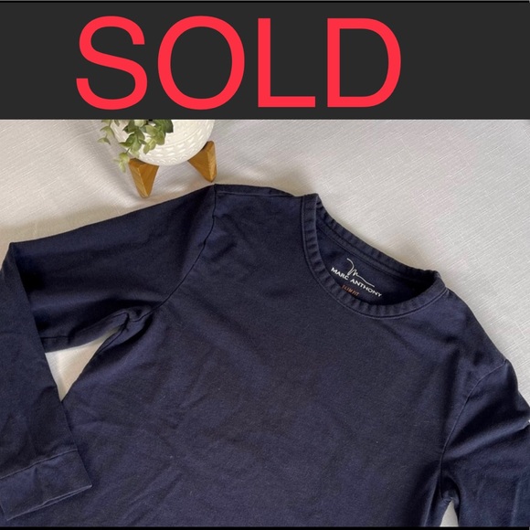 MARC ANTHONY slim fit long sleeve shirt men’s M - Picture 10 of 10